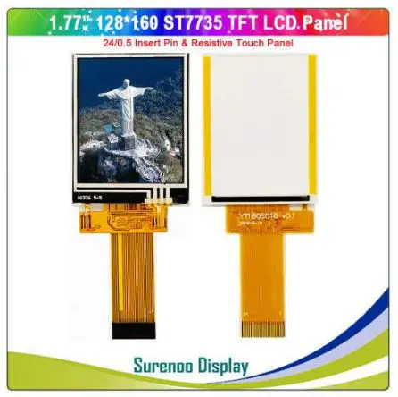 Surenoo-STP0177G-128160-Series-TFT-Touch-LCD-Panel-product