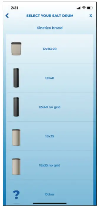 Kinetico Kinex Salt Monitor - App 12