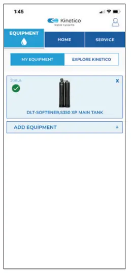 Kinetico Kinex Salt Monitor - App 2