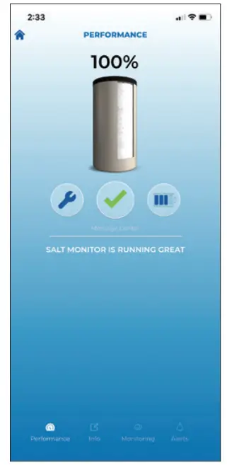 Kinetico Kinex Salt Monitor - App 23