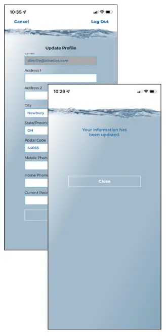 Kinetico Kinex Salt Monitor - App 26