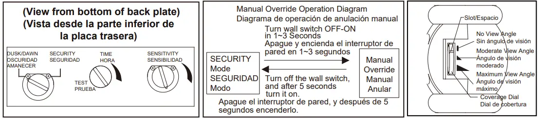 LUTEC 5204101012 1-Light Black Motion Sensing Outdoor Wall Lantern Sconce-FIG3