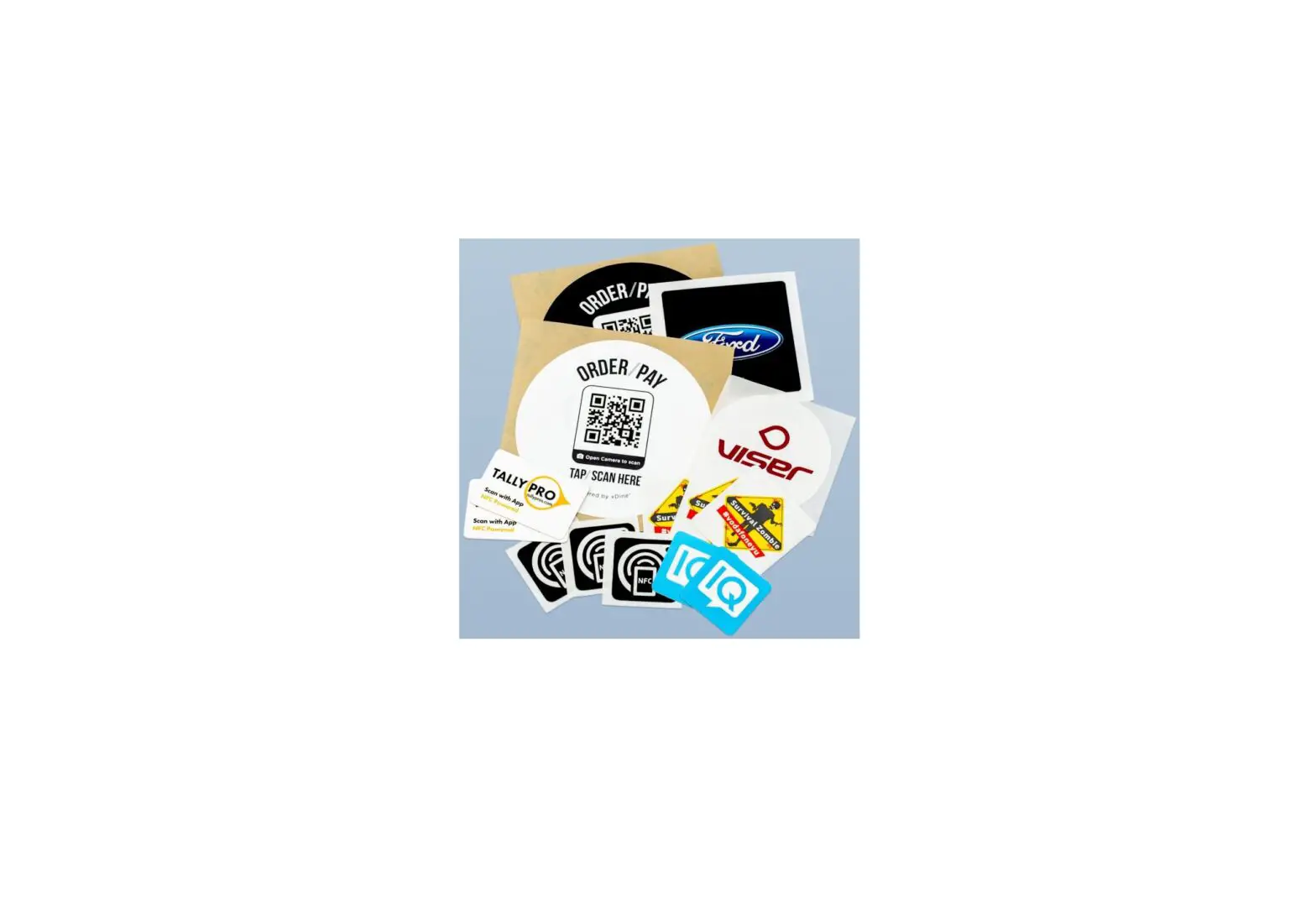 Gototags Custom Nfc Sticker 28 Mm X 28 Mm Square Instructions