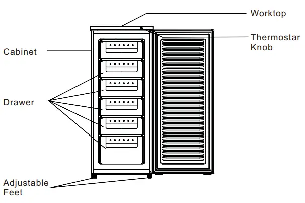 COOKOLOGY-CTFZ163IX-Freestanding-Freezer-FIG1