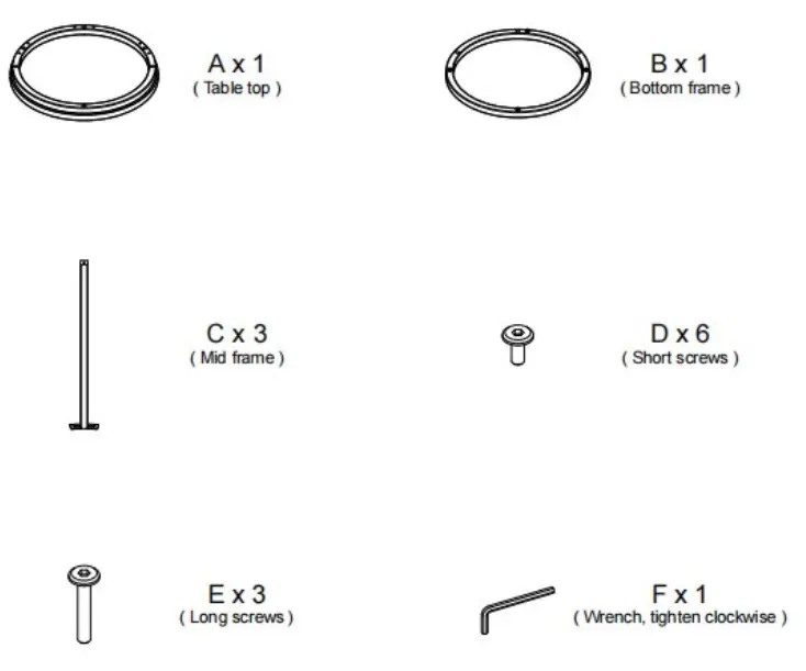 THE-HOME-DEPOT-ST725B-247-Golden-Metal-Outdoor-Side-Table-with-Round-Marble-Color-Top-fig-2