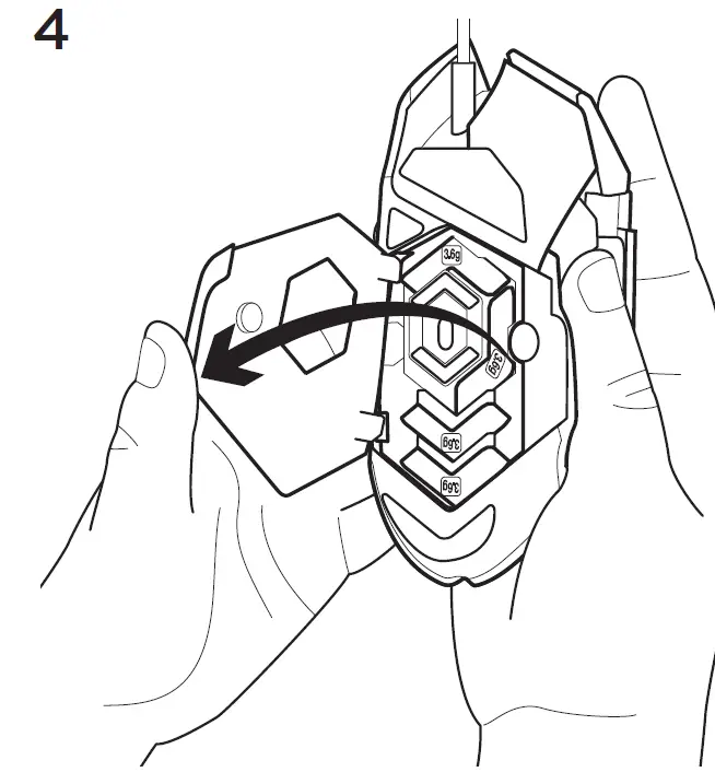 logitech G502 Hero Gaming Mouse 2