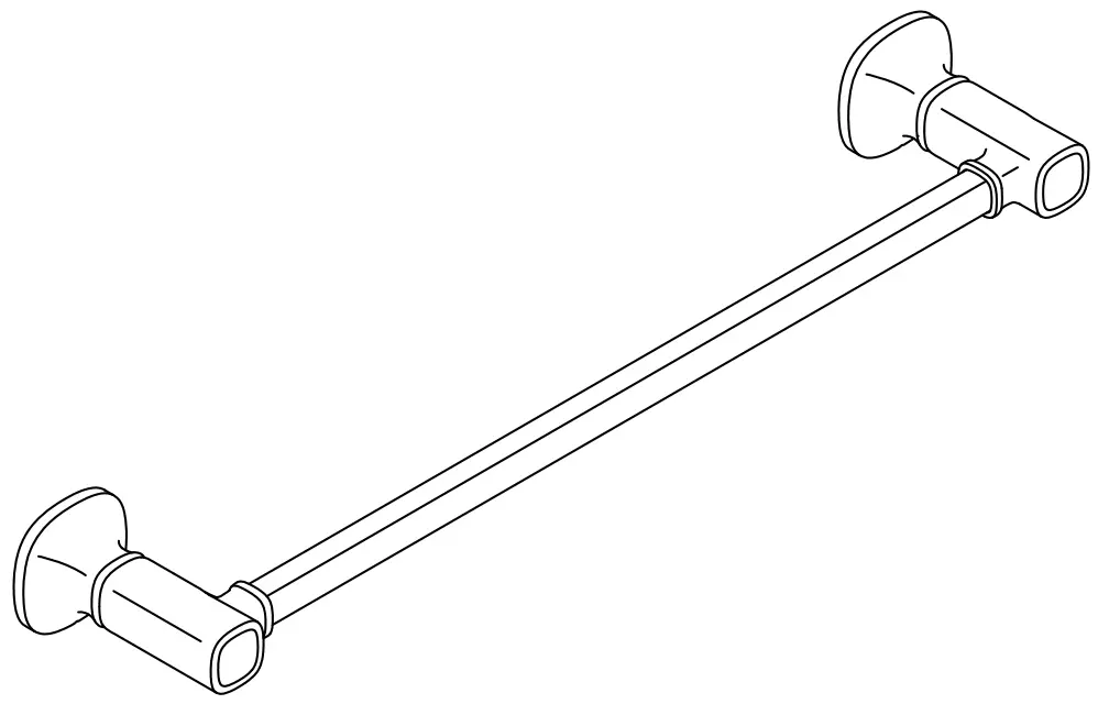 R31066-BN Ealing 18 Inch Towel Bar