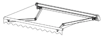 rusta Terrace Awning With Crank - fig 4
