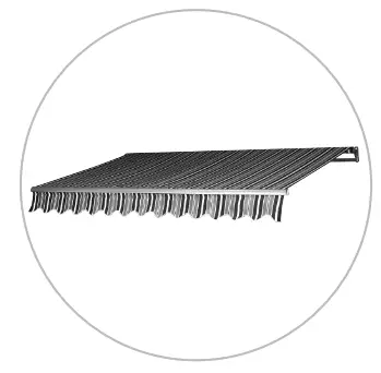 rusta Terrace Awning With Crank