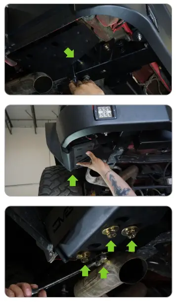 DV8 OFFROAD SRGL 01 Bed Protection Skid - fig 4