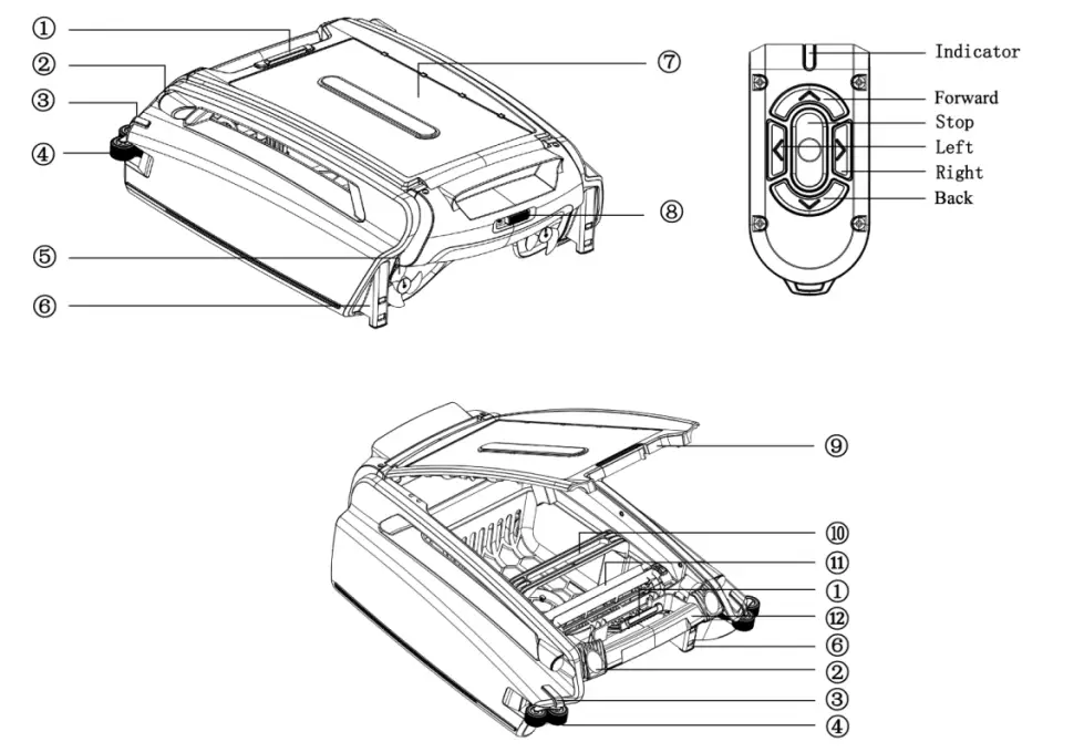 bettabot Betta 2 Smart Pool Skimmer - Figure 1
