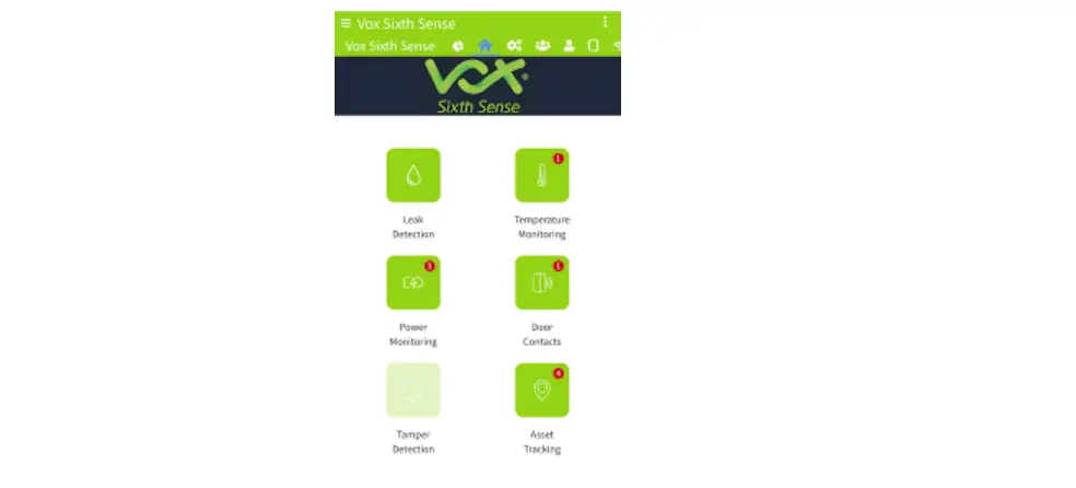 Vox 4325 Sixth Sense User Guide