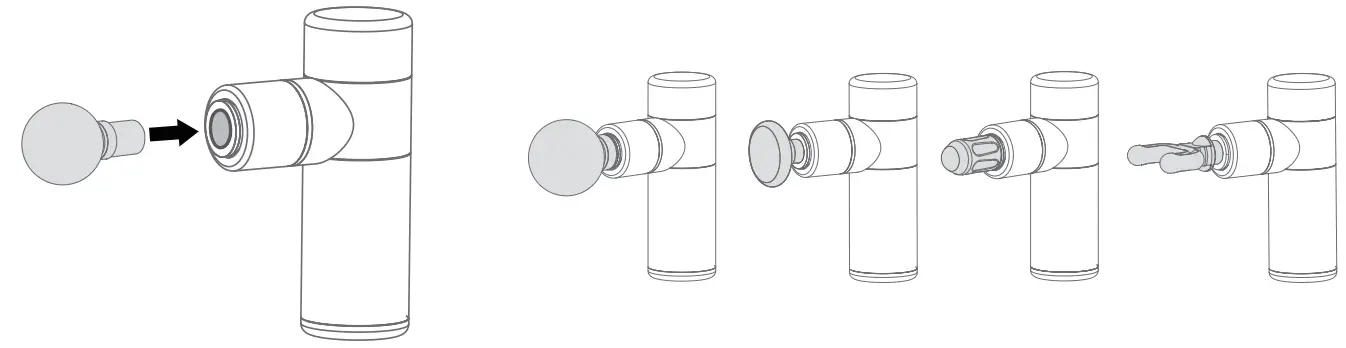 IZZO Golf Sweet Spot Massage Gun - fig 5