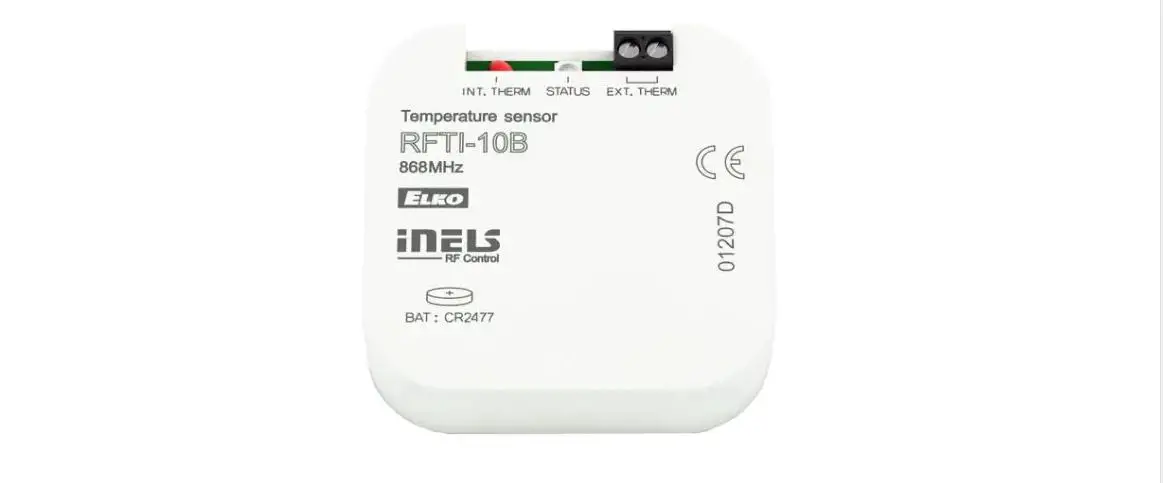 Inels Rfti-20 Temperature And Humidity Sensor Instruction Manual