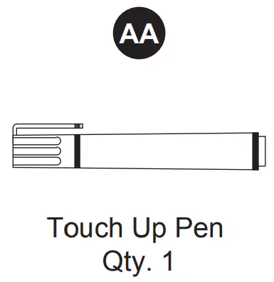 allen roth 48-in Vanity with Top - HARDWARE