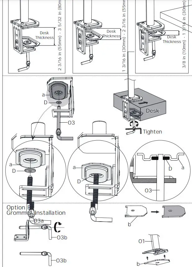 HUANUO-HNCM7-Dual-Monitor-Arms-Desk-Mount-img-8