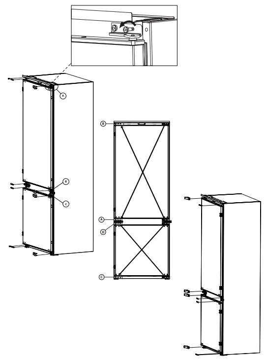 beko BCNE400E50SHN Refrigerator fig 2