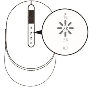 Connection mode light