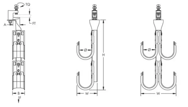 nVent-CAT32HPSFM2-Caddy-Cat HP-J-Hook-Tree-01