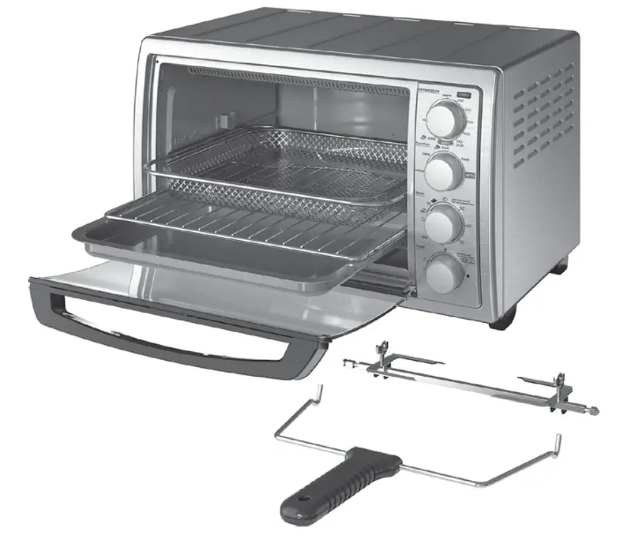 BLACK DECKER TO4315SSC Rotisserie Countertop Oven - oven