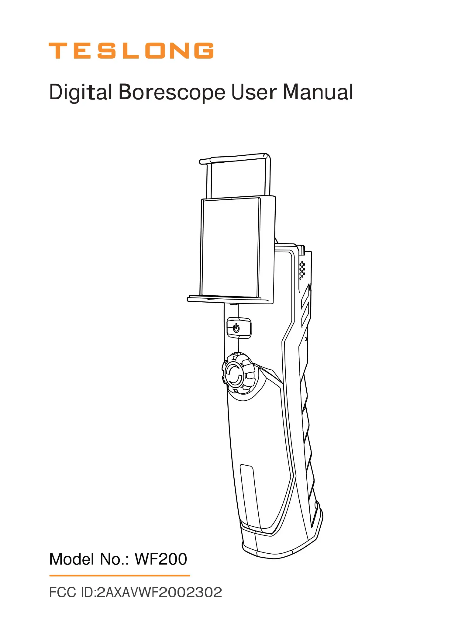 TESLONG WF200 Digital Borescope User Manual