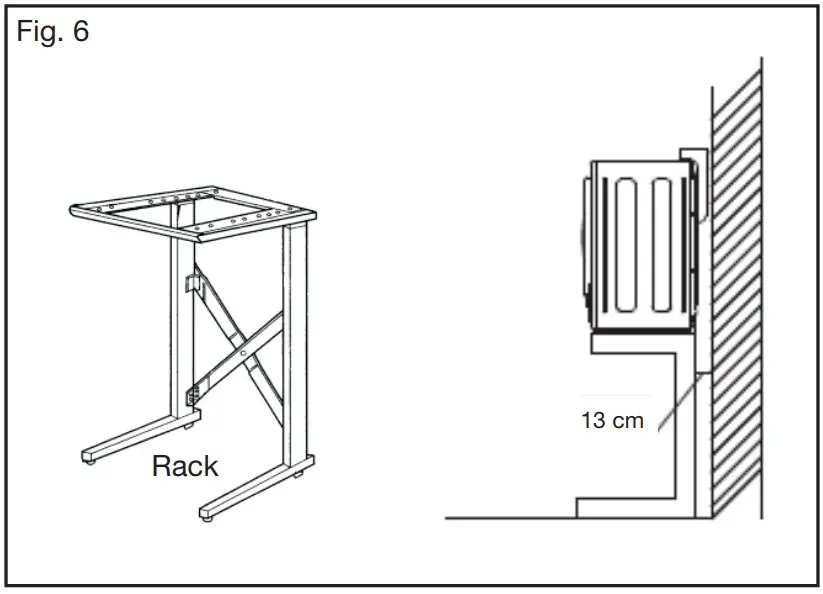 Rack-mounted installation