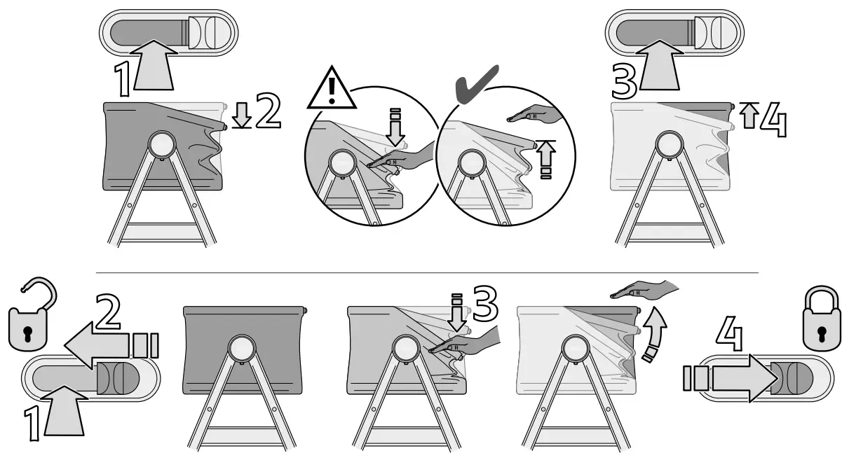 mamas papas Lua Bedside Crib - Fig 7