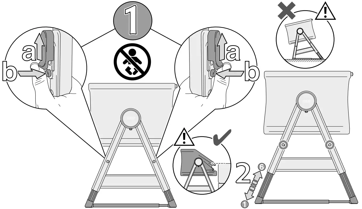 mamas papas Lua Bedside Crib - Fig 8