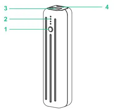 ZENDURE SuperMini 5K 5000mAh USB-C PD Portable Charger User Manual - Product Overview