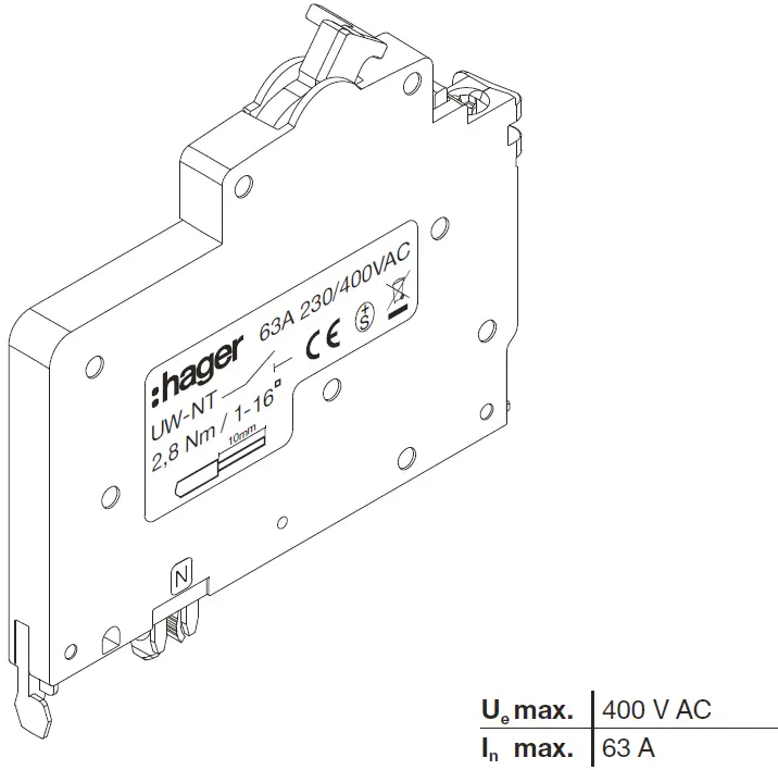 hager Uniway UW-NT System Accessories 01