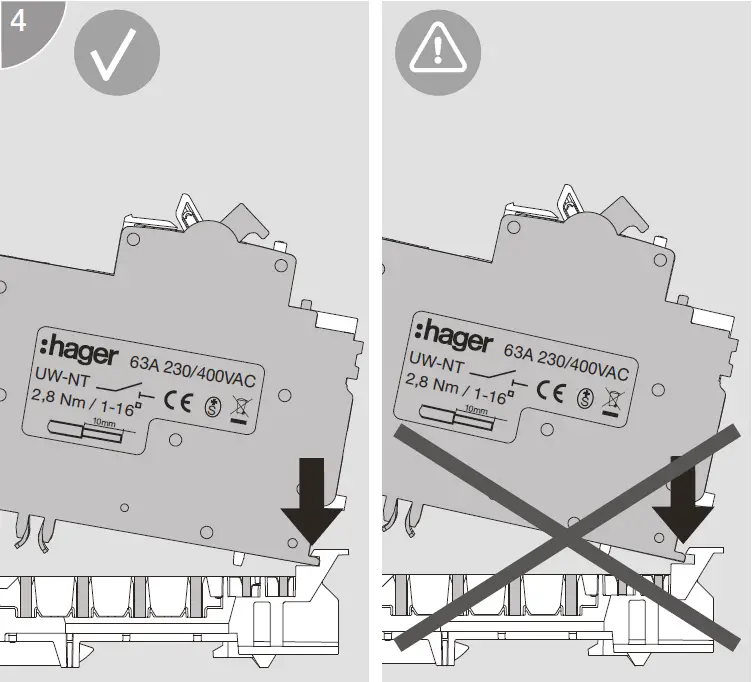 hager Uniway UW-NT System Accessories 10