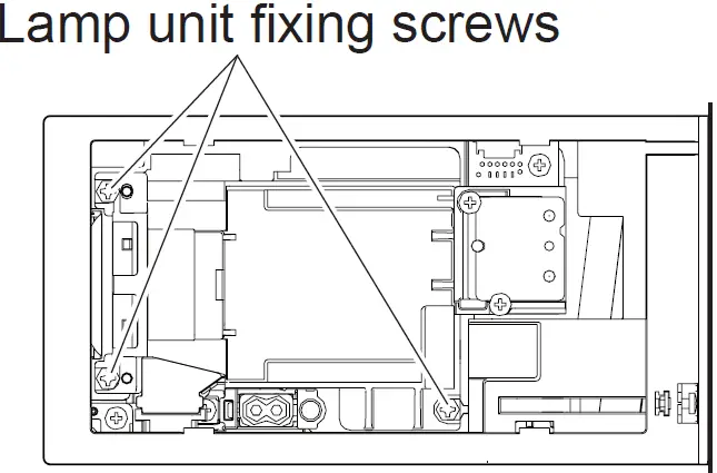 Panasonic ET-LAV100 Replacement Lamp Unit 03