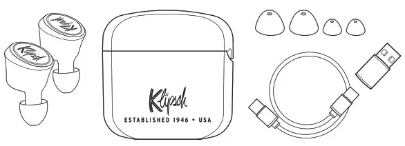 Klipsch T5 True Wireless Headphones - INSIDE