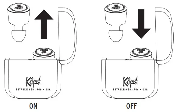 Klipsch T5 True Wireless Headphones - POWER 1