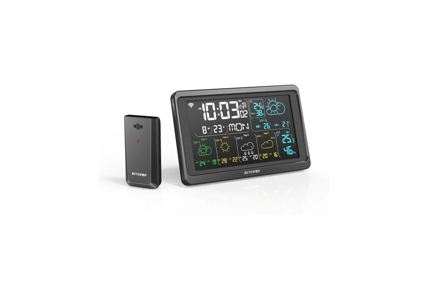 Blitzwolf Bw-ws04 Smart Wi-fi Weather Station With App Remote Control User Manual