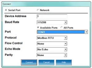 Electro Industries Nexus 1500 Power Quality Meter with Phasor Measurement Unit - Software