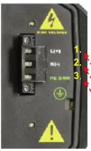 Electro Industries Nexus 1500 Power Quality Meter with Phasor Measurement Unit - Supply Connection