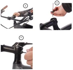 Ride1UP 700 Series Electric Bike - Fork Assembly 2