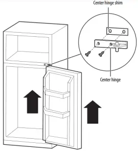 Reversing the door position