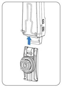 Saramonic BLINK 1RX TDMA Wireless Microphone System - attacsing