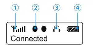 Saramonic BLINK 1RX TDMA Wireless Microphone System - oled display