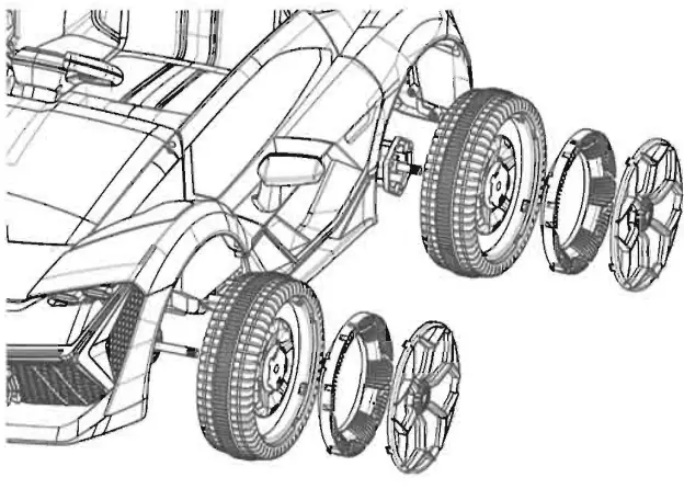 Handan City Jianerle Toy NEL 603 Battery Operated Children Car - fig 2