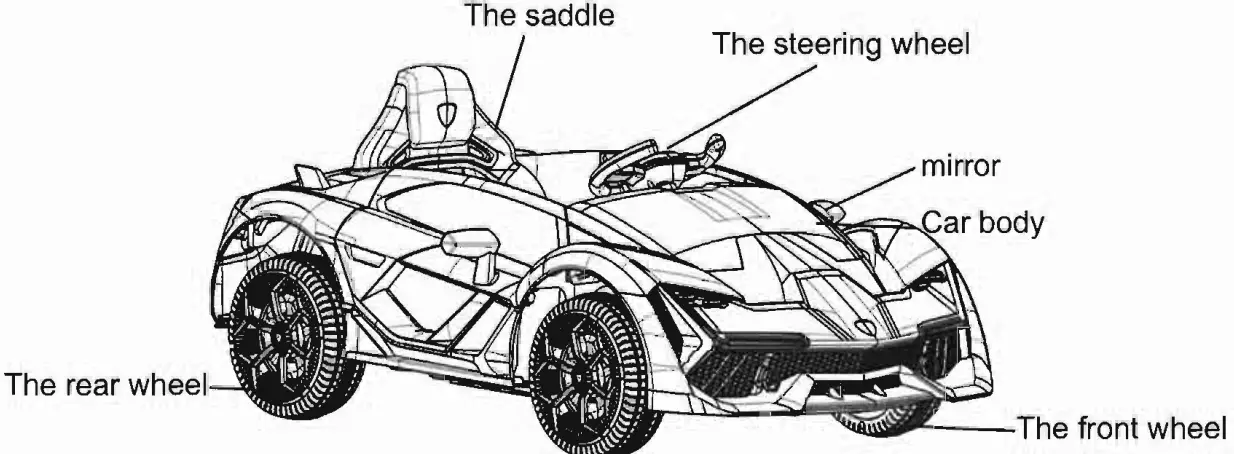 Handan City Jianerle Toy NEL 603 Battery Operated Children Car - fig 7