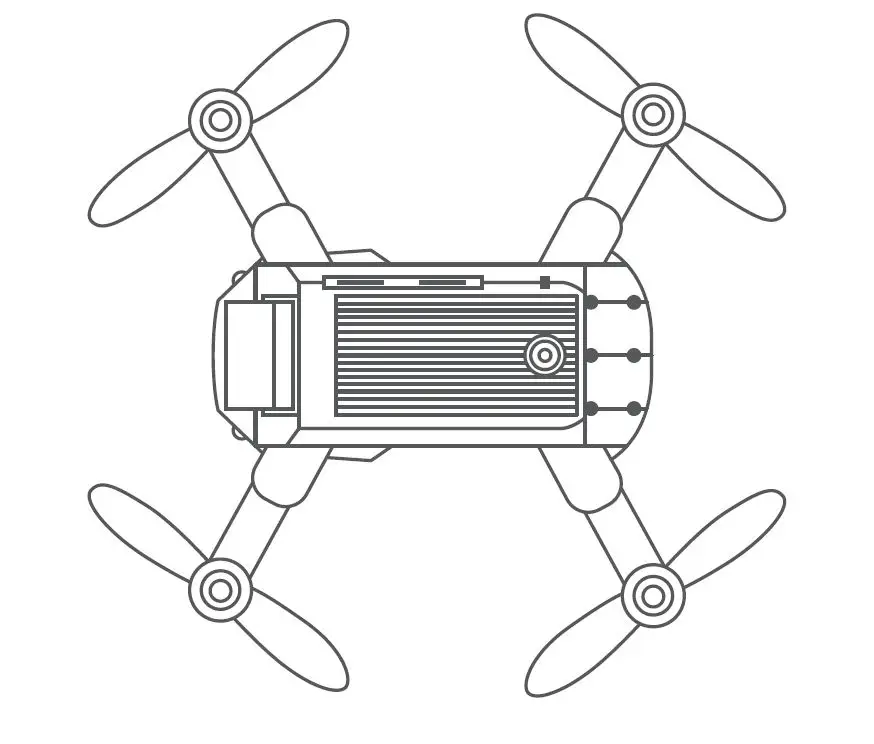 KEDOMO F02 Foldable Mini Drone image