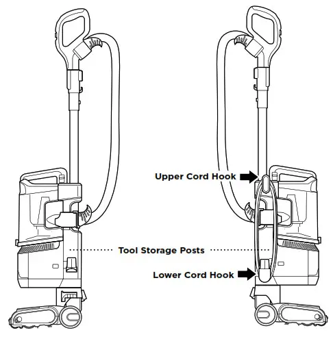 Shark UV850 Series Lift Away ADV DuoClean Power Fine Upright Vacuum - ASSEMBLY 2