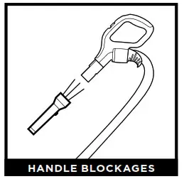 Shark UV850 Series Lift Away ADV DuoClean Power Fine Upright Vacuum - CHECKING FOR BLOCKAGES 4