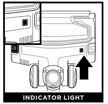 Shark UV850 Series Lift Away ADV DuoClean Power Fine Upright Vacuum - INDICATOR LIGHT