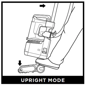 Shark UV850 Series Lift Away ADV DuoClean Power Fine Upright Vacuum - UPRIGHT MODE