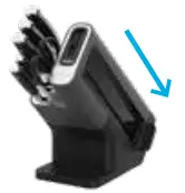 NINJA K32006UK StaySharp Knives -Sharpener Tips3