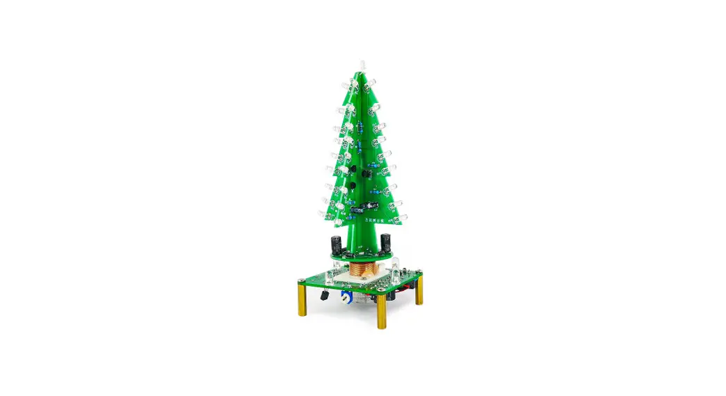 Aideepen Tj-56-499 Three Dimensional Rotating Christmas Tree Instructions